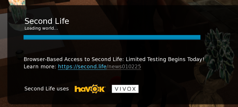 Browser-Based Access to Second Life