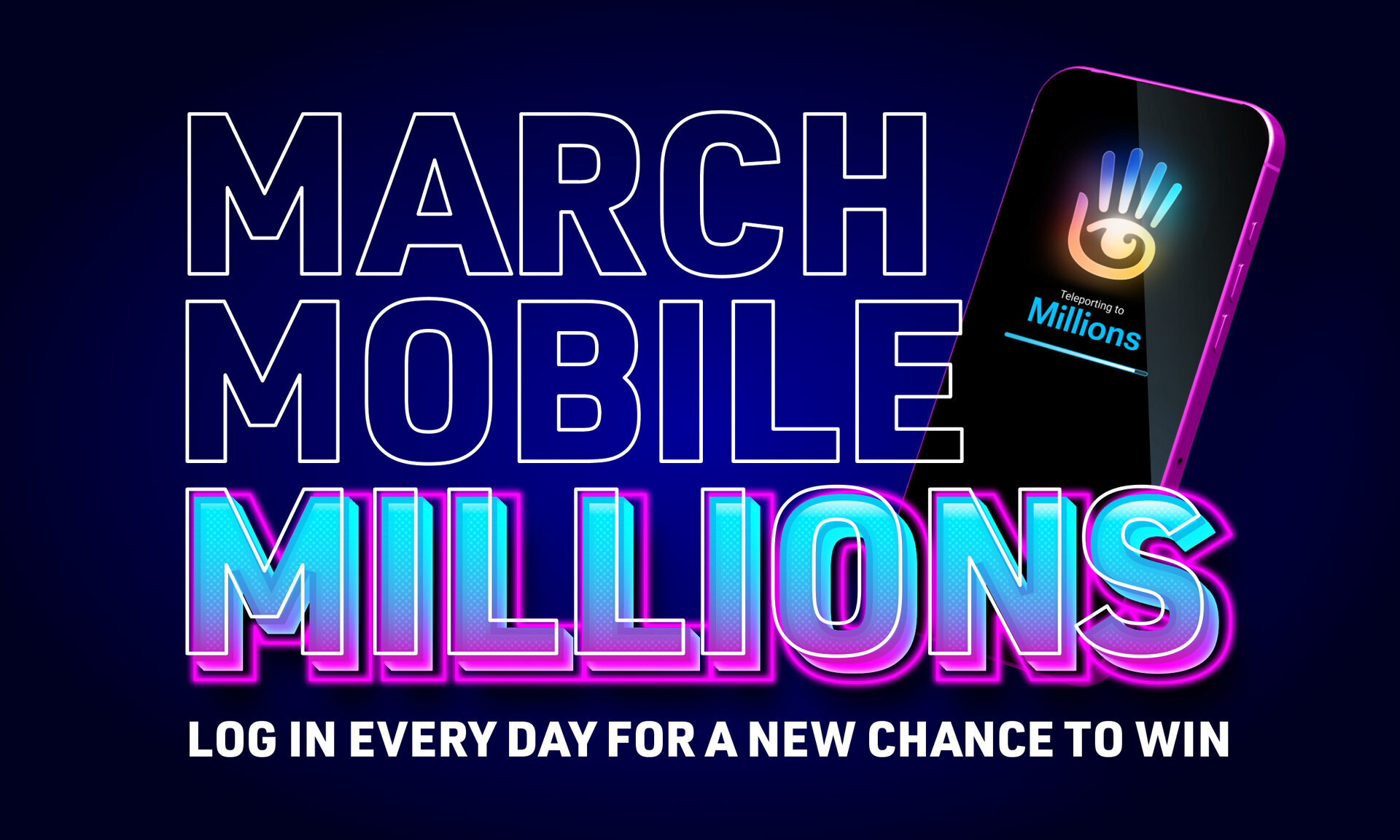Win Up to L$1 Million Linden Dollars During March Mobile Millions!